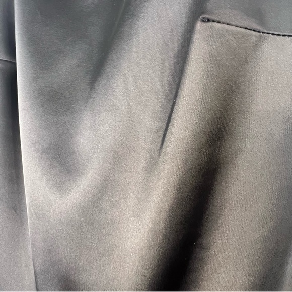 Bailey 44 Black Satin Cutout Dress 6 - Picture 9 of 9